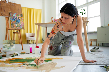 Elephant Abstract Artwork